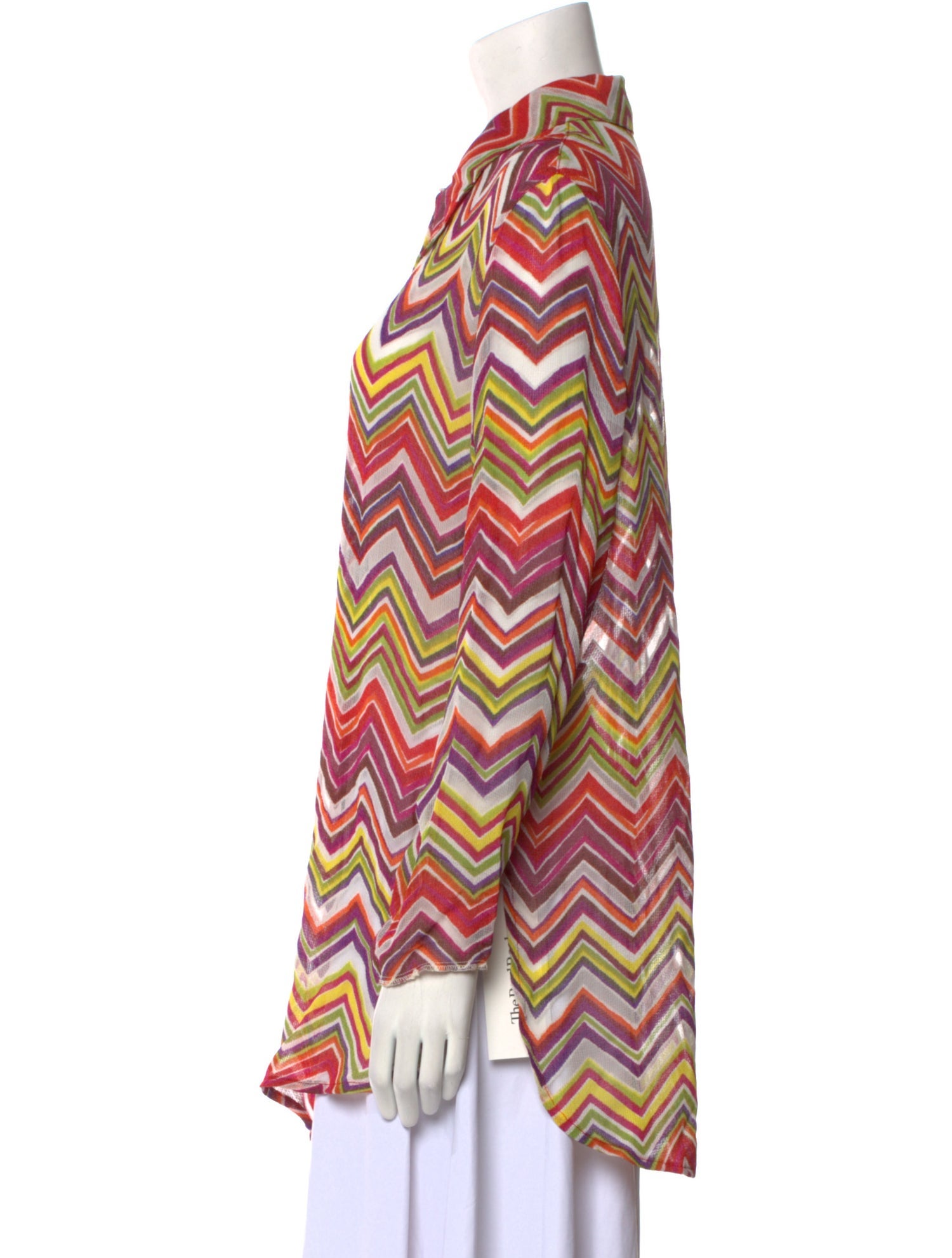 Missoni Mare Striped Long Sleeve Tunic