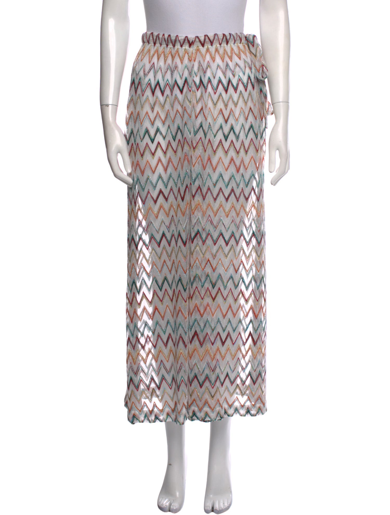 Missoni Mare Printed Wide Leg Pants