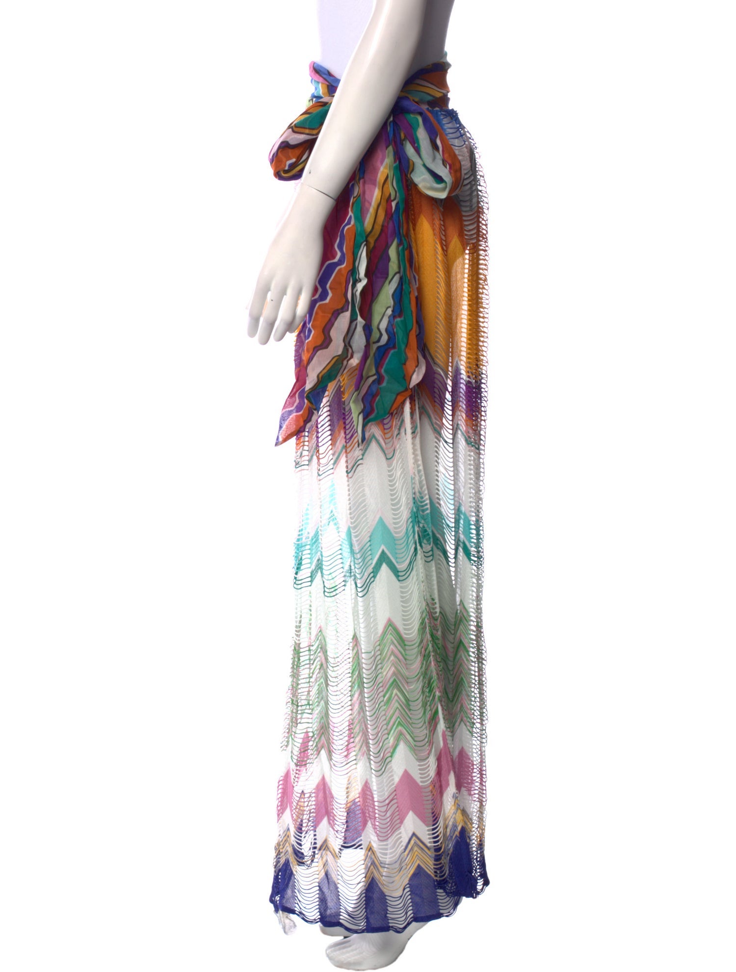 Missoni Mare Printed Long Skirt