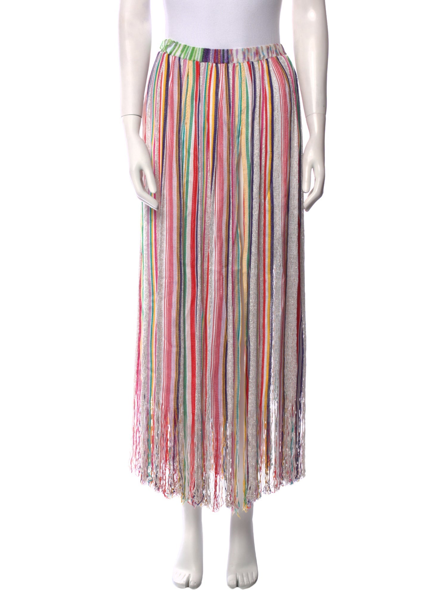 Missoni Mare Striped Midi Length Skirt