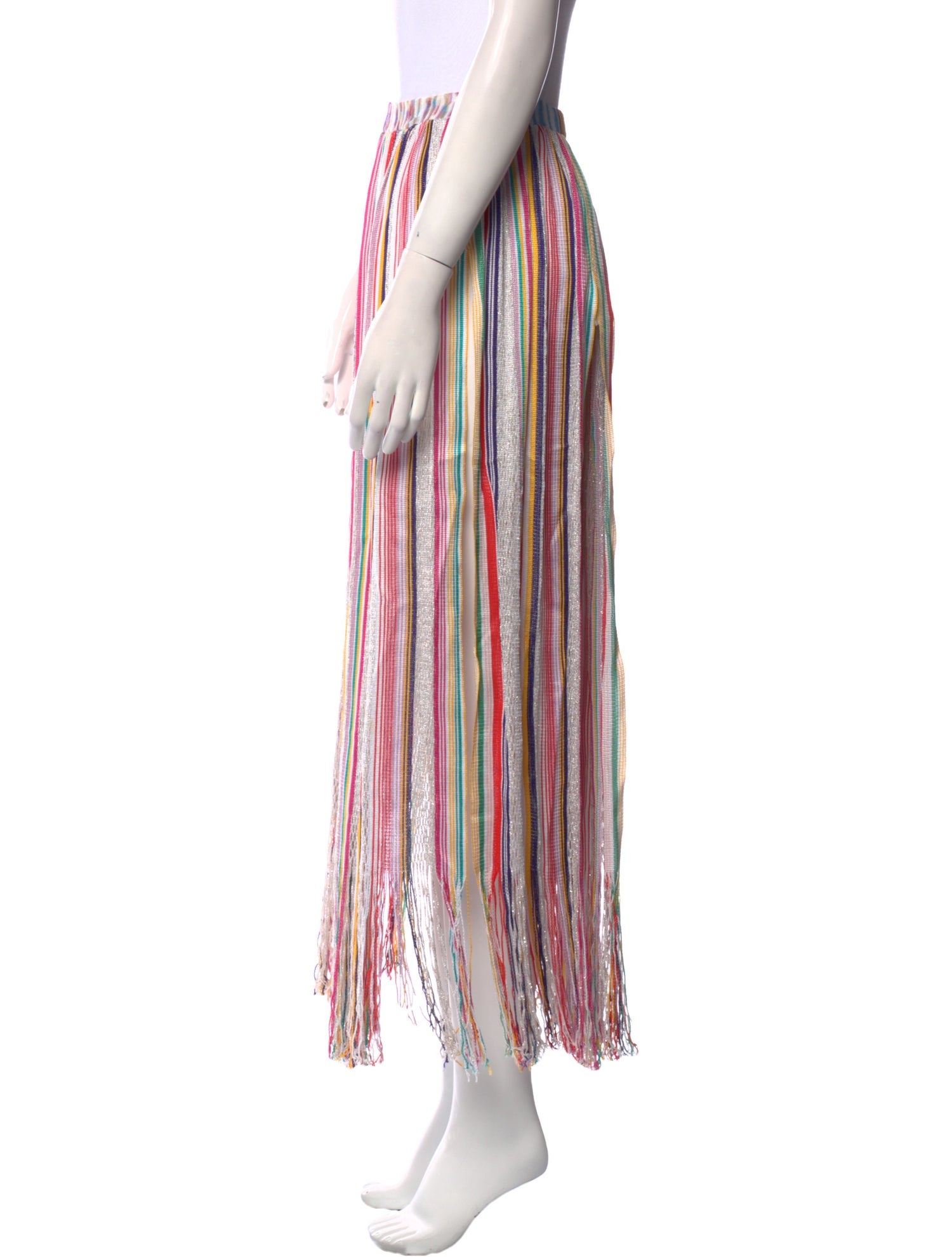 Missoni Mare Striped Midi Length Skirt