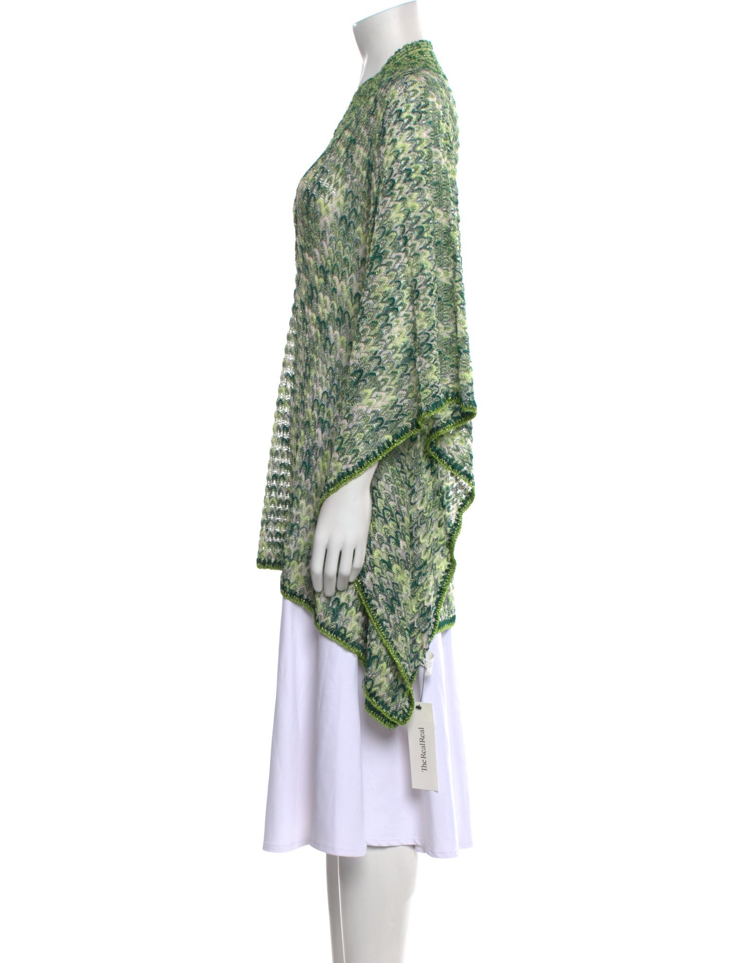 Missoni Mare Printed V-Neck Sweater