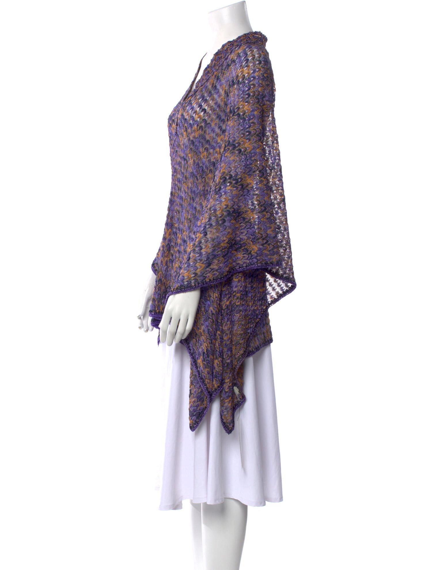 Missoni Mare Printed V-Neck Sweater