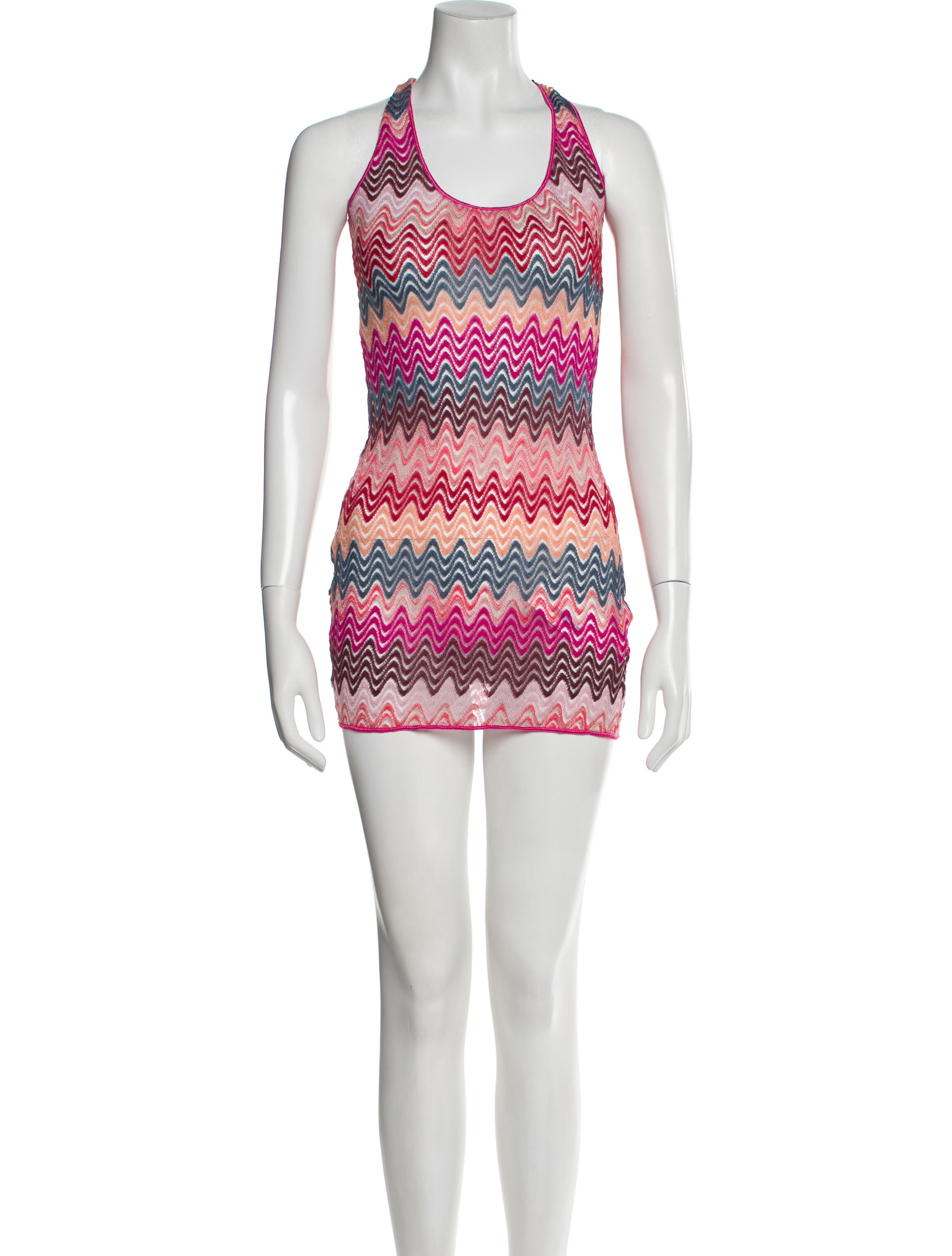 Missoni Mare Striped Mini Dress