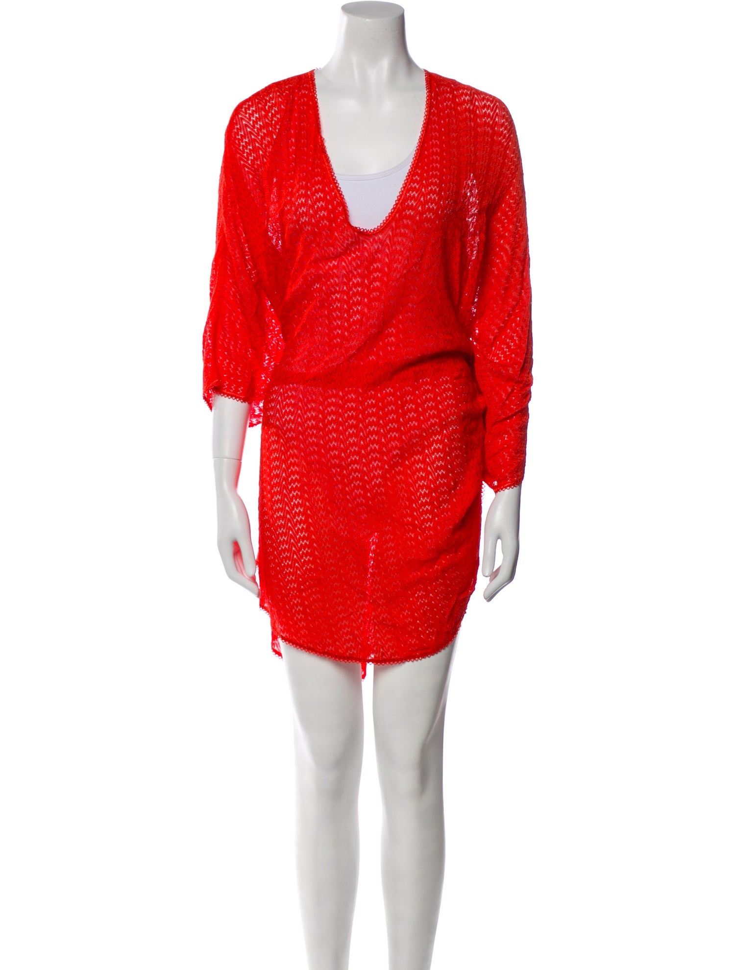 Missoni Mare V-Neck Mini Dress