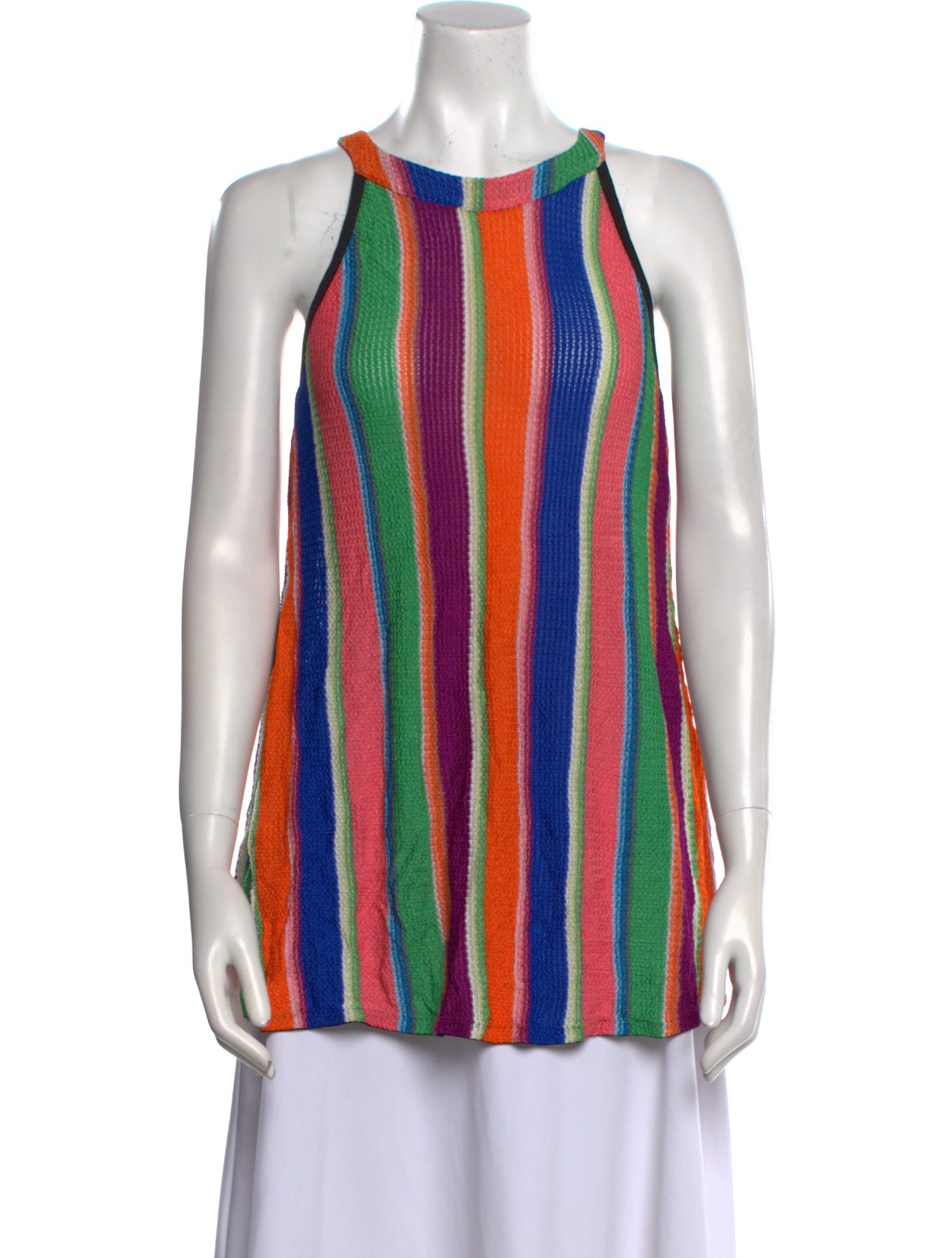 Missoni Mare Striped Crew Neck Tunic