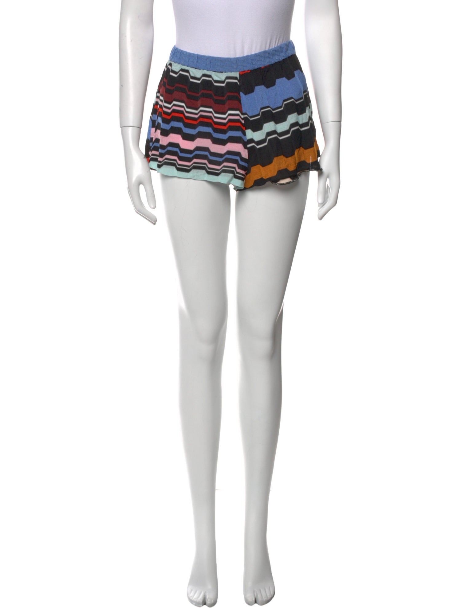 Missoni Mare Printed Mini Shorts