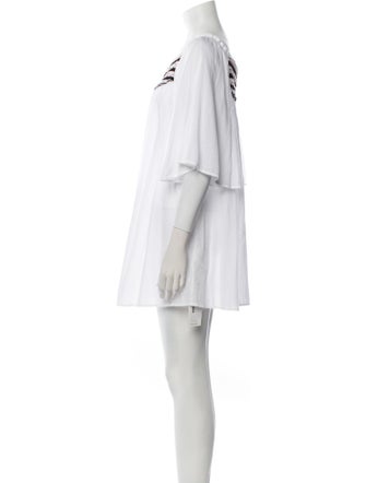 Missoni Mare Scoop Neck Mini Dress