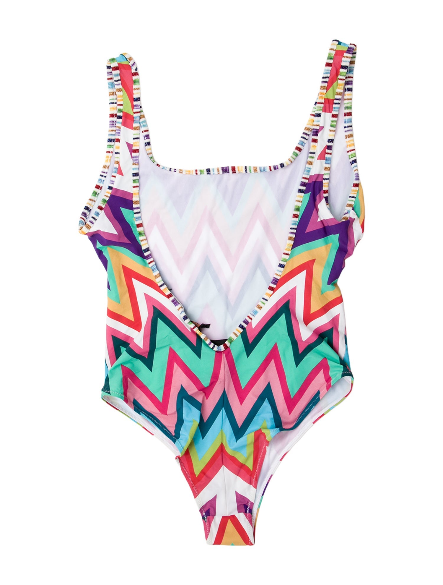 Missoni Mare Striped Glitter Accents One-Piece w/ Tags