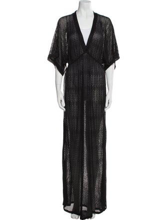 Missoni Mare V-Neck Short Sleeve Tunic