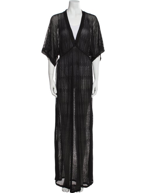 Missoni Mare V-Neck Short Sleeve Tunic