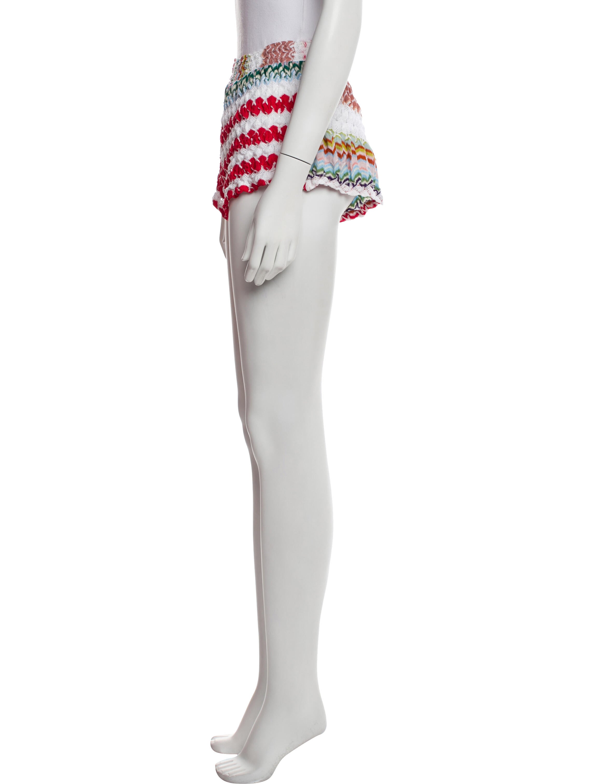 Missoni Mare Striped Mini Shorts