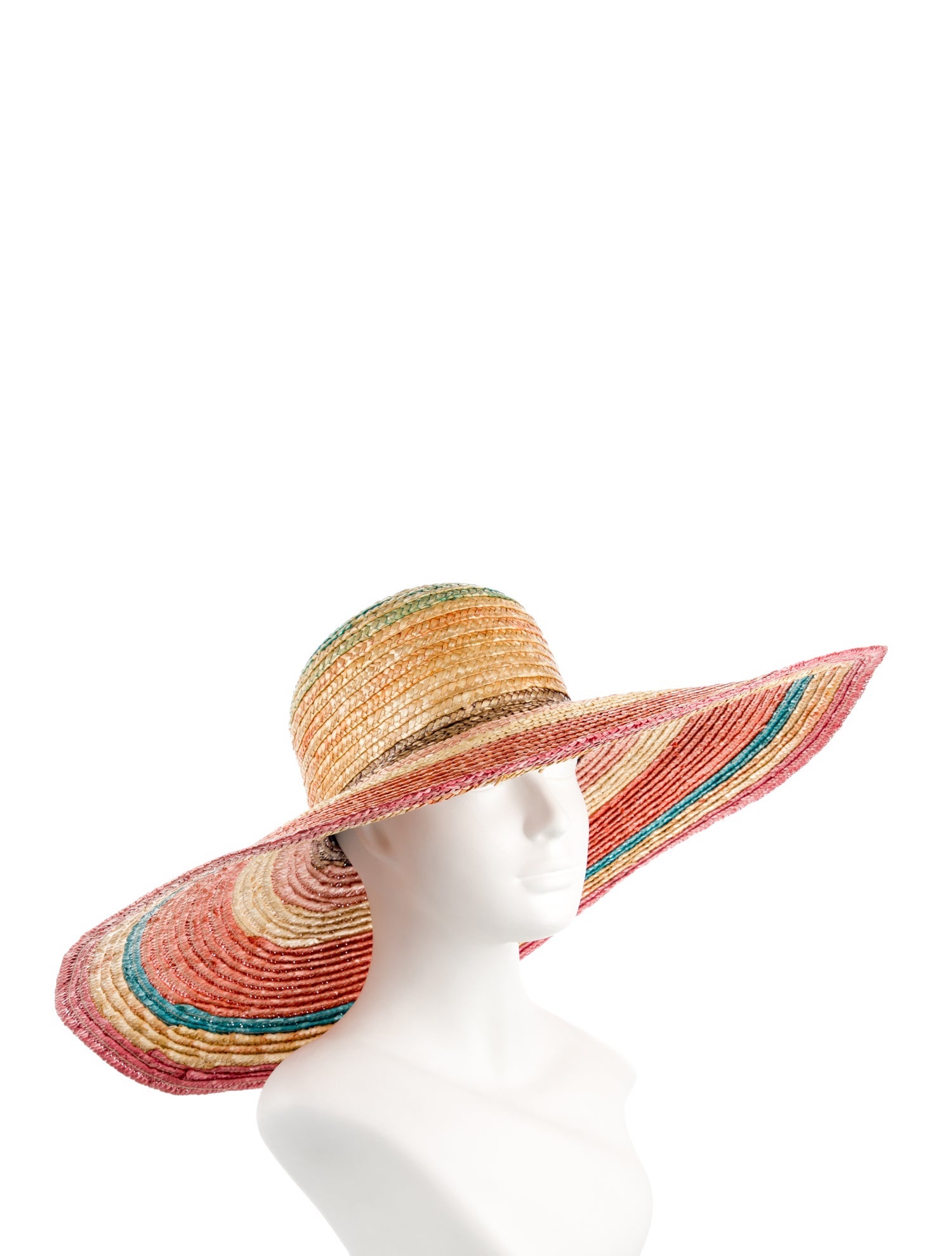 Missoni Mare Straw Sun Hat w/Tags