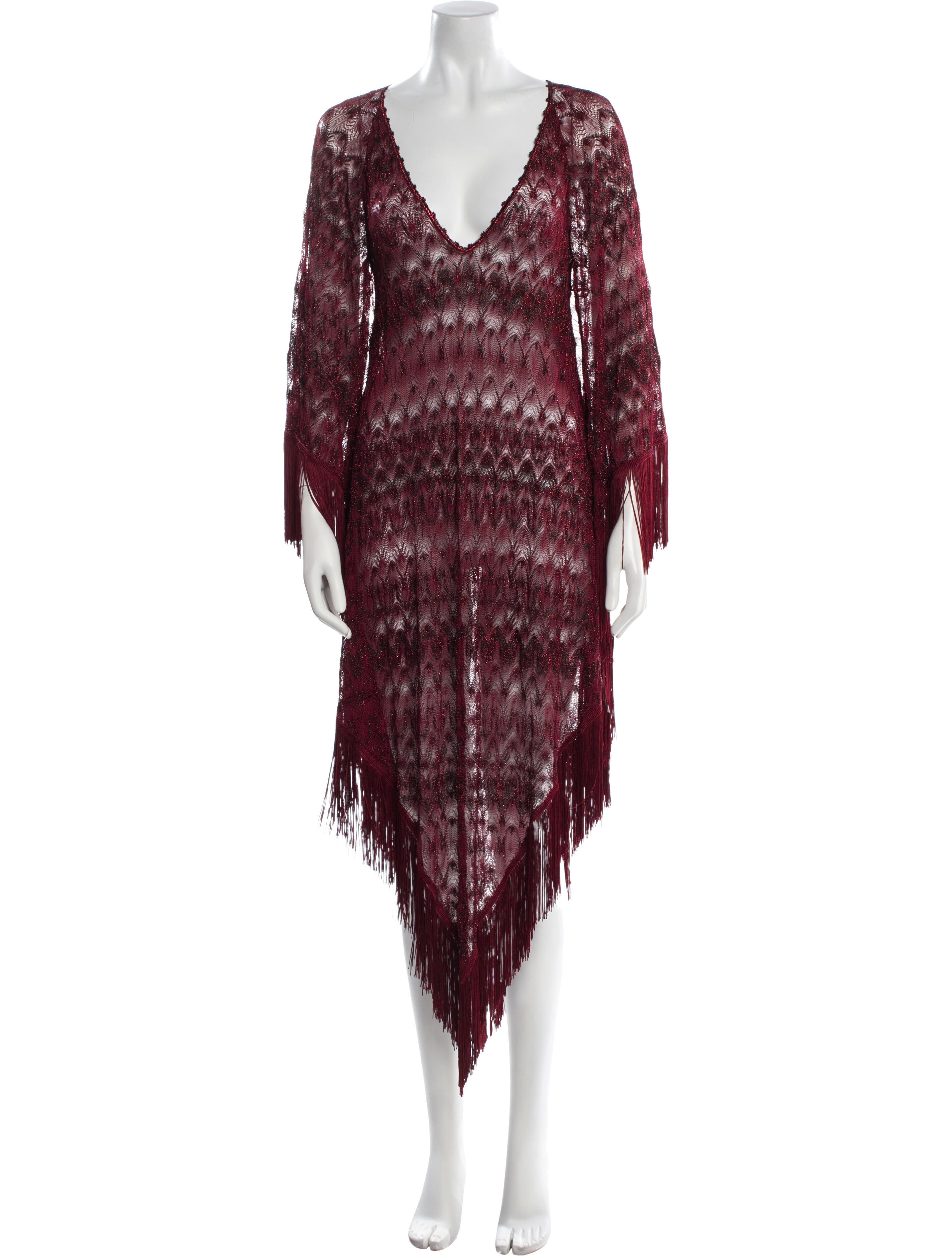 Missoni Mare Printed Midi Length Dress