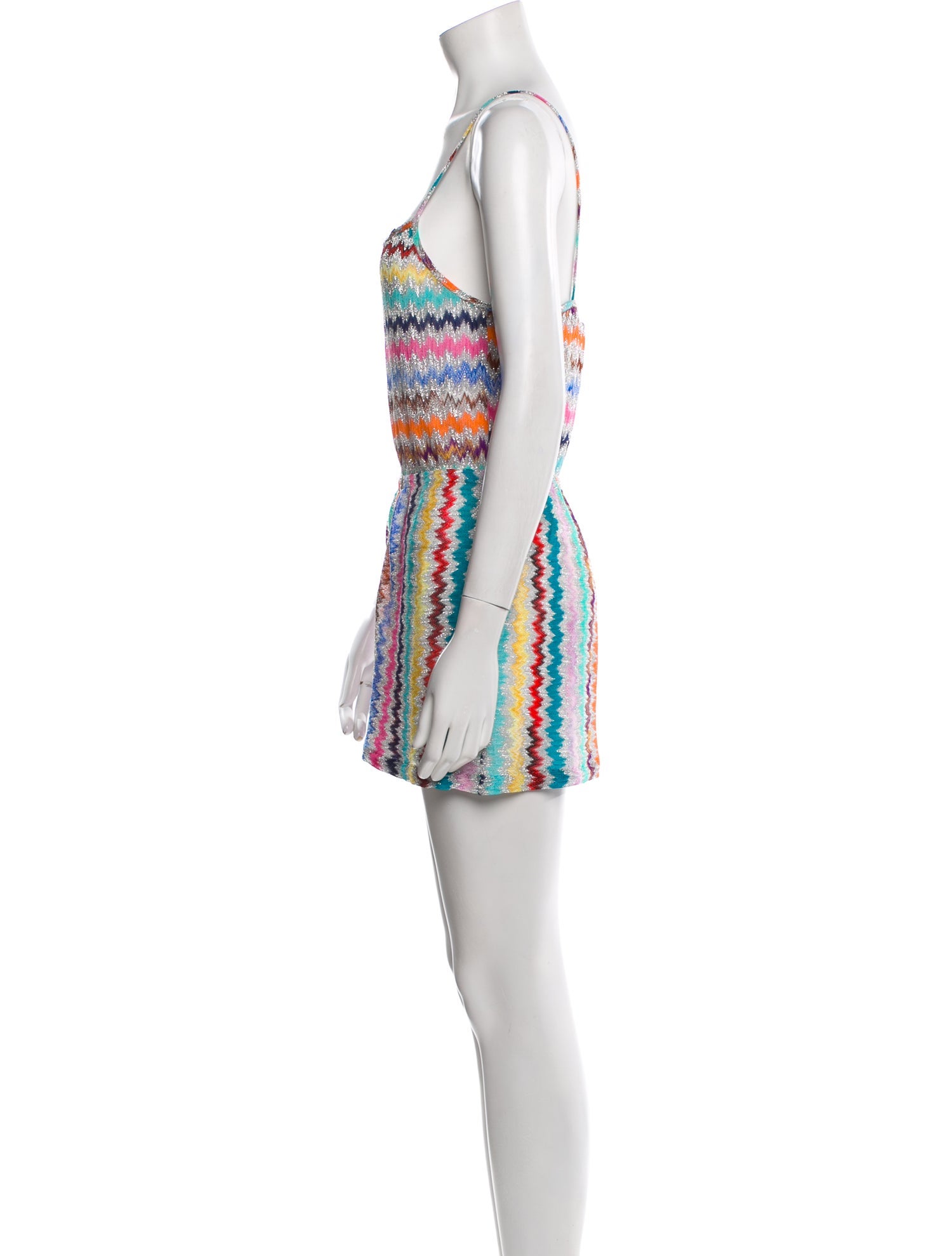 Missoni Mare Striped Square Neckline Romper