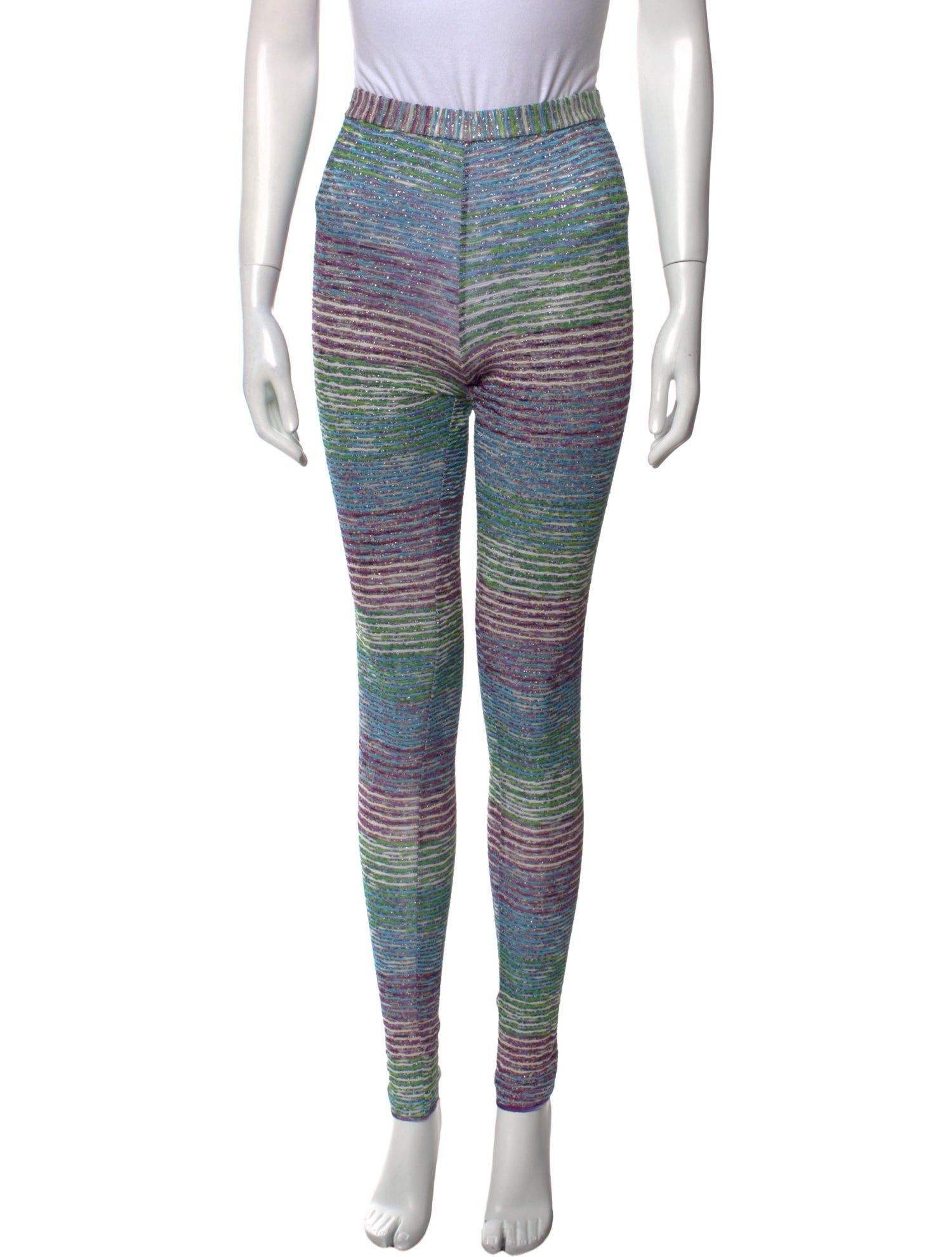 Missoni Mare Striped Skinny Leg Pants