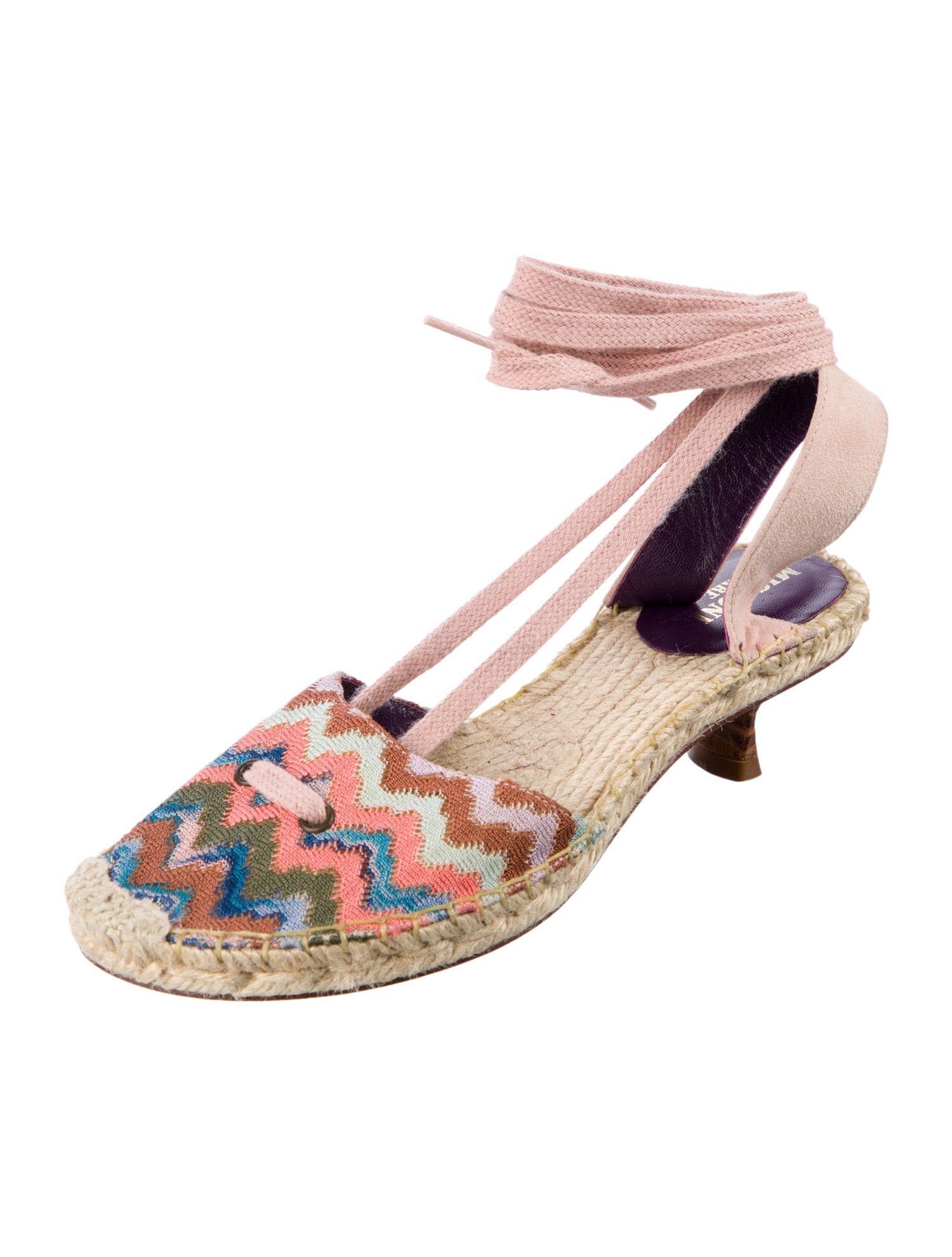 Missoni Mare Animal Print Slingback Pumps