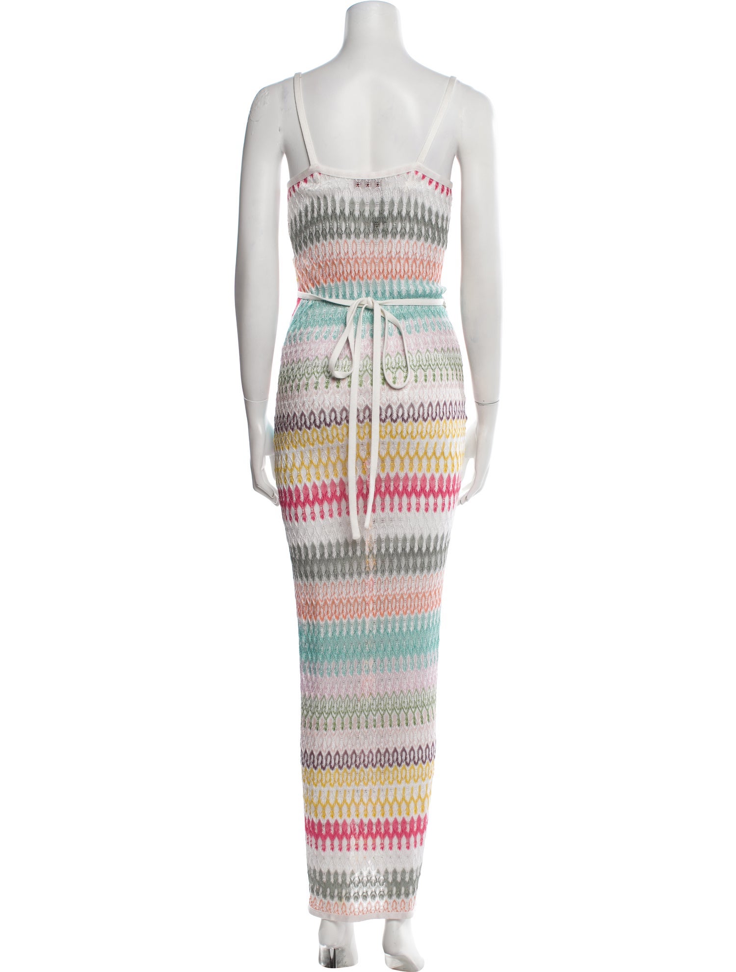 Missoni Mare Striped Lace Trim Embellishment Cover-Up