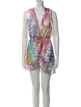 Missoni Mare Printed Glitter Accents Cover-Up
