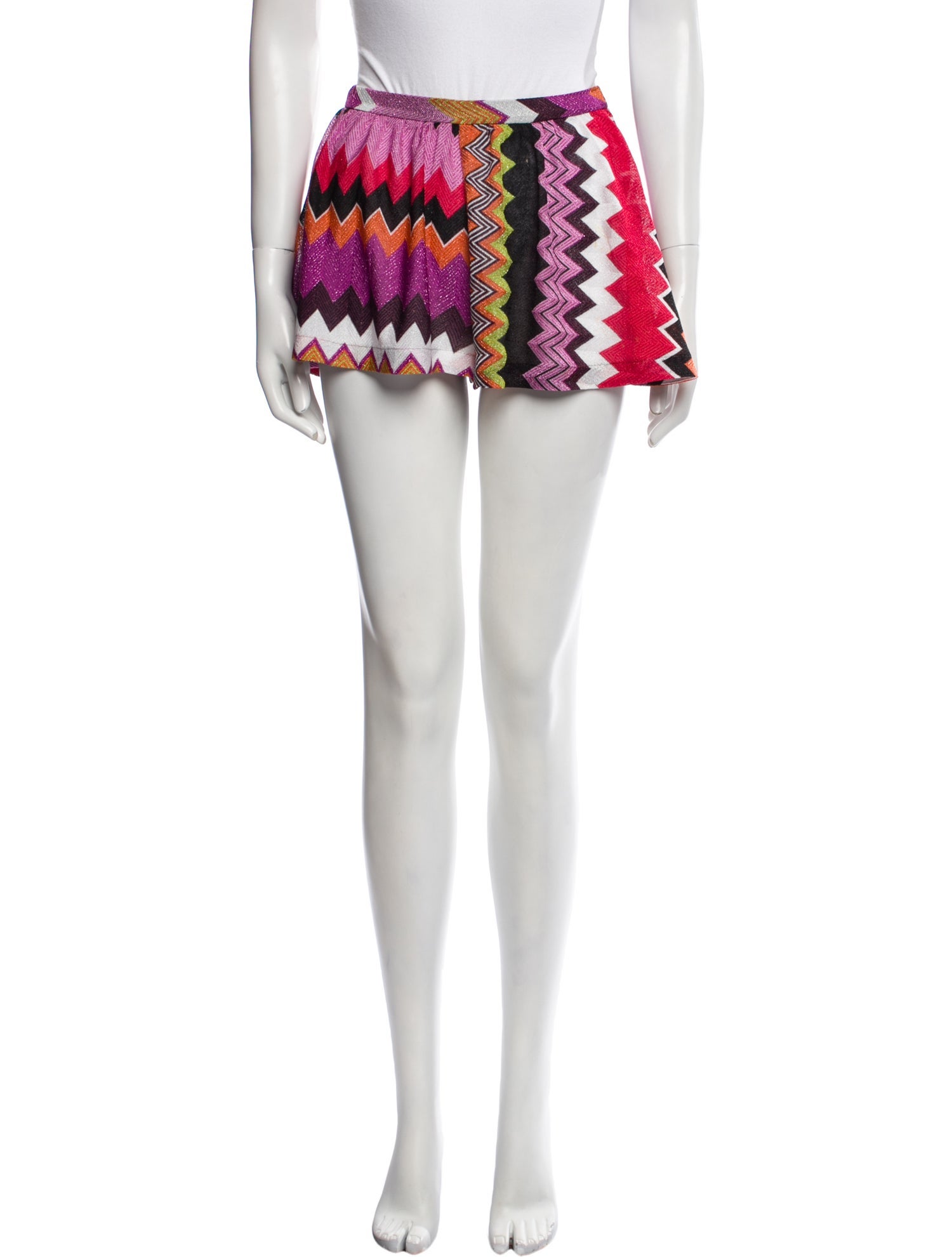 Missoni Mare Striped Mini Shorts