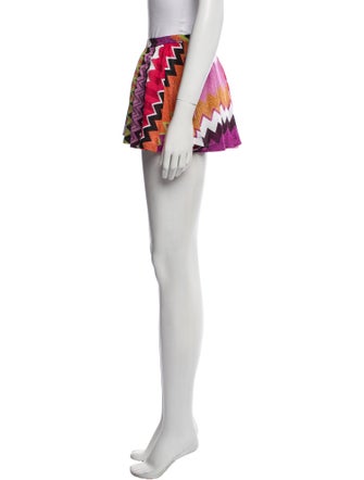 Missoni Mare Striped Mini Shorts