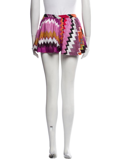 Missoni Mare Striped Mini Shorts
