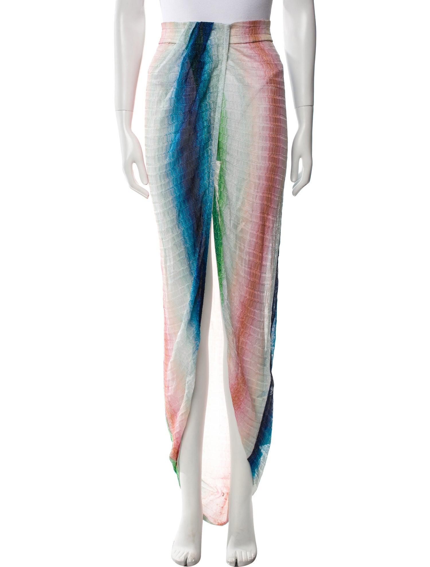 Missoni Mare Tie-Dye Print Long Skirt