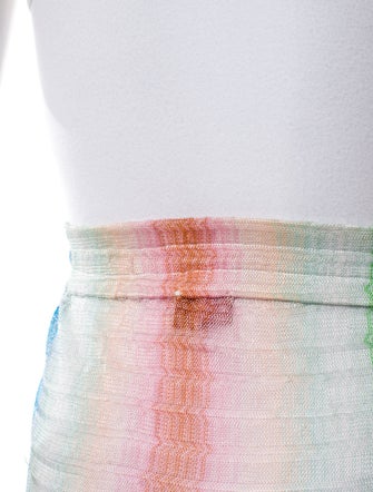 Missoni Mare Tie-Dye Print Long Skirt