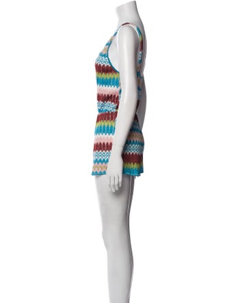 Missoni Mare Printed V-Neck Romper