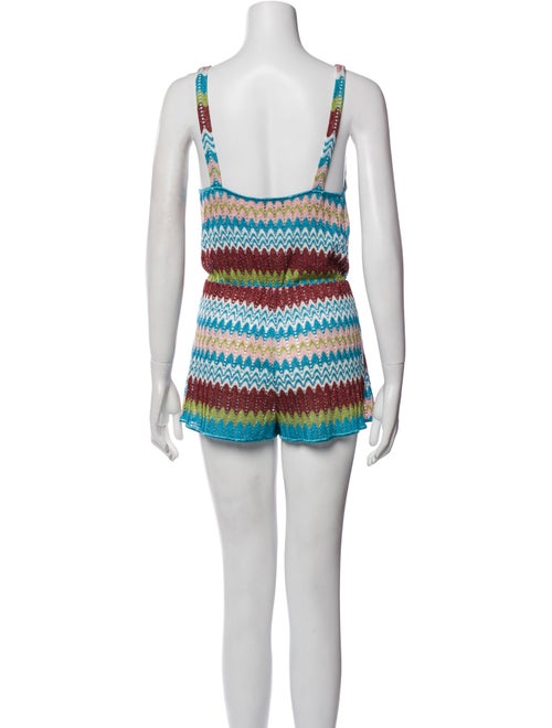 Missoni Mare Printed V-Neck Romper