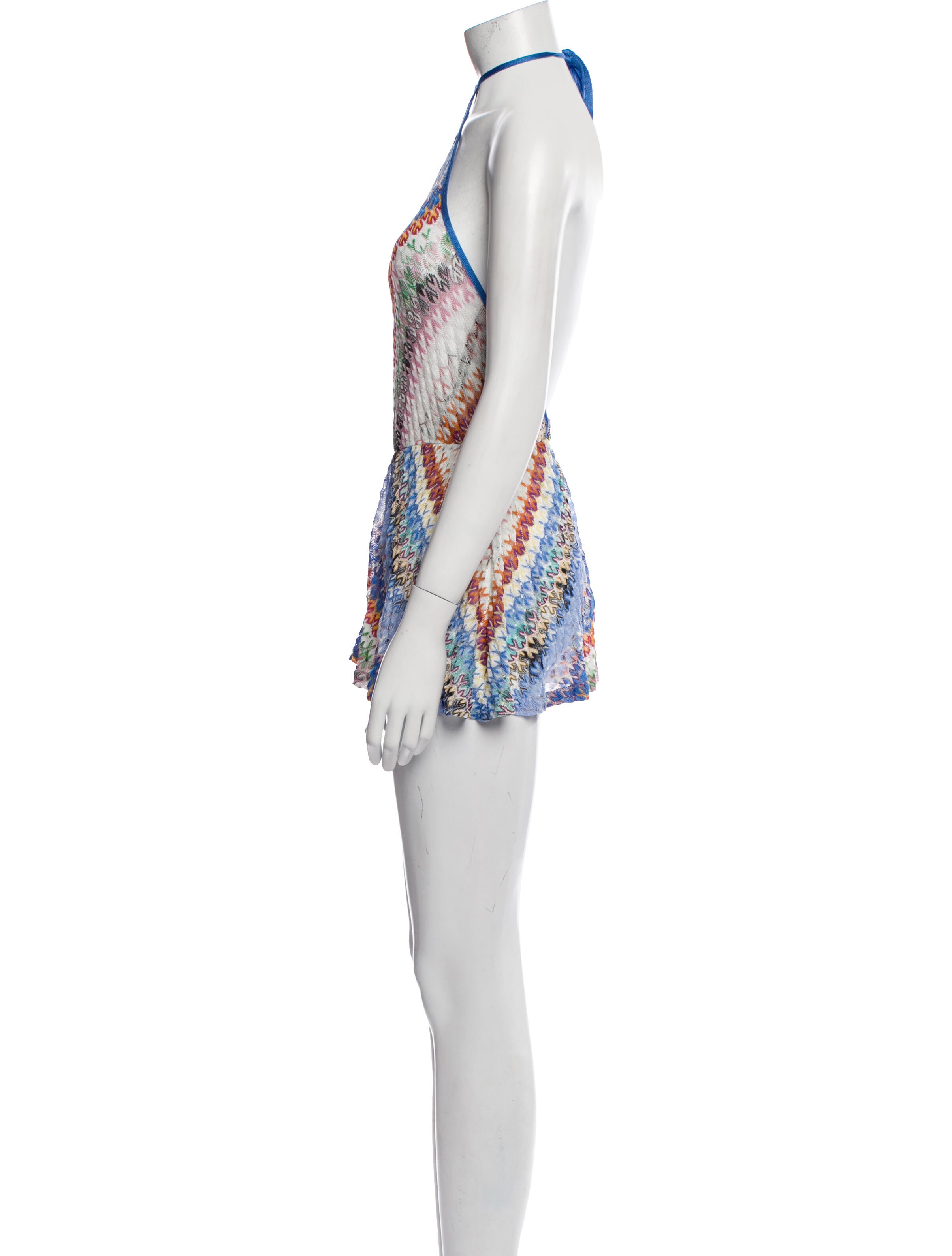 Missoni Mare Printed Halterneck Romper