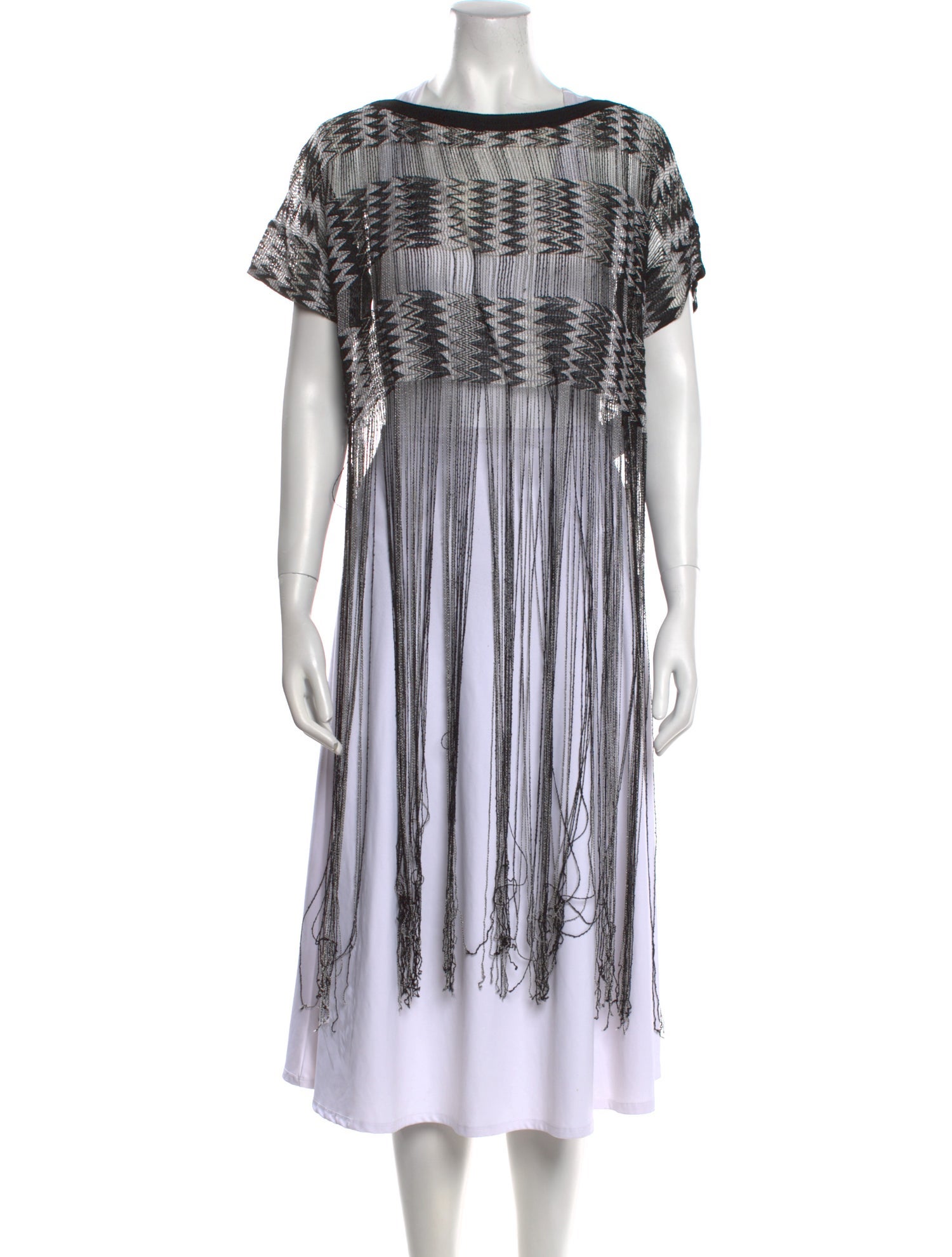 Missoni Mare Striped Bateau Neckline Tunic