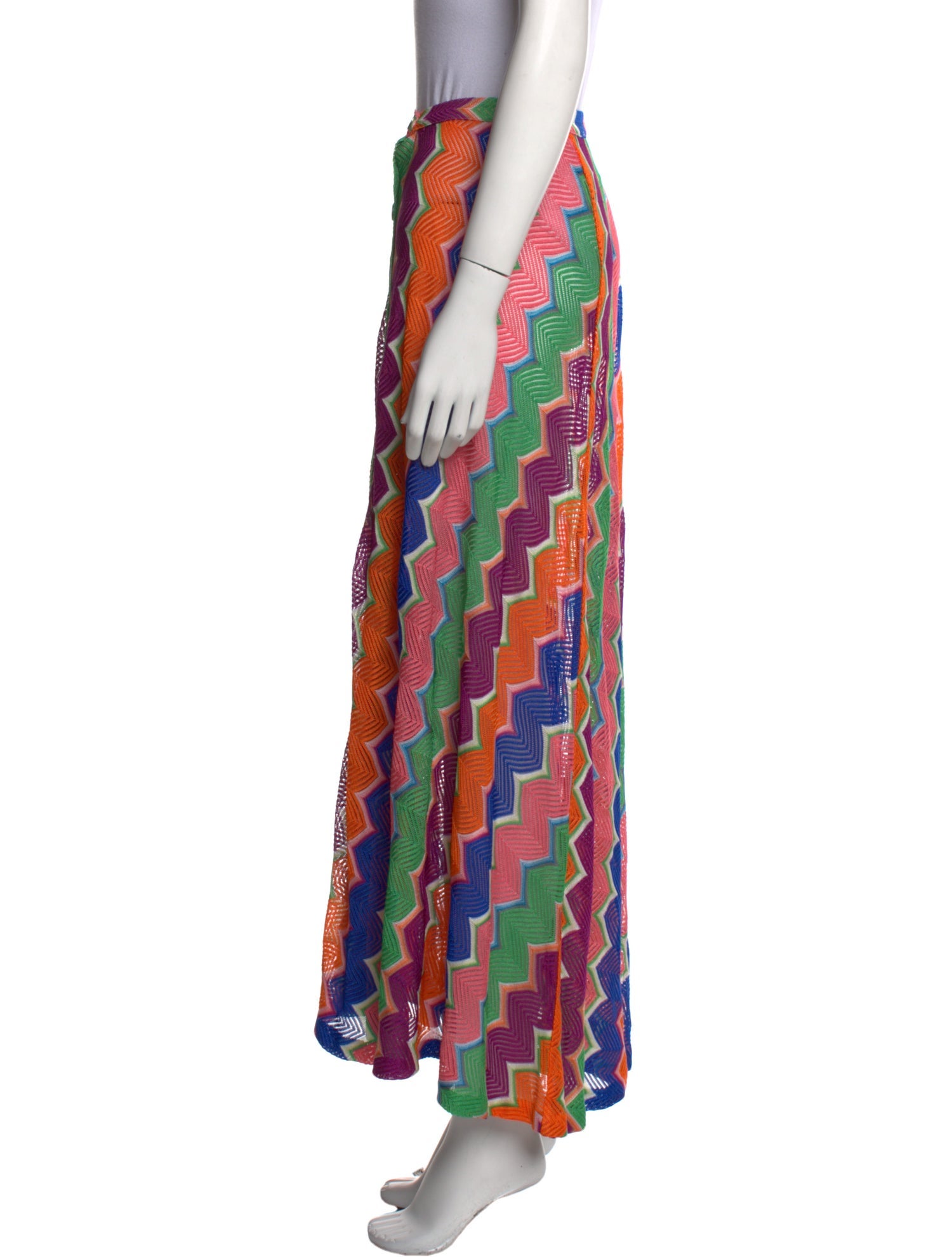 Missoni Mare Printed Midi Length Skirt