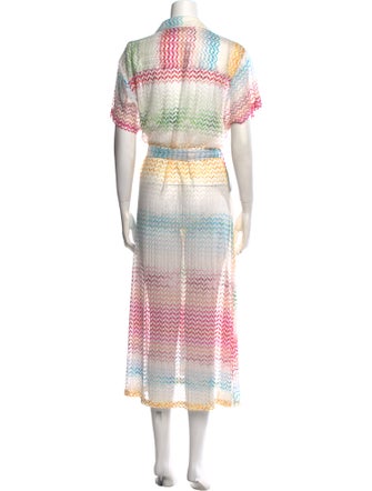 Missoni Mare Printed Long Dress