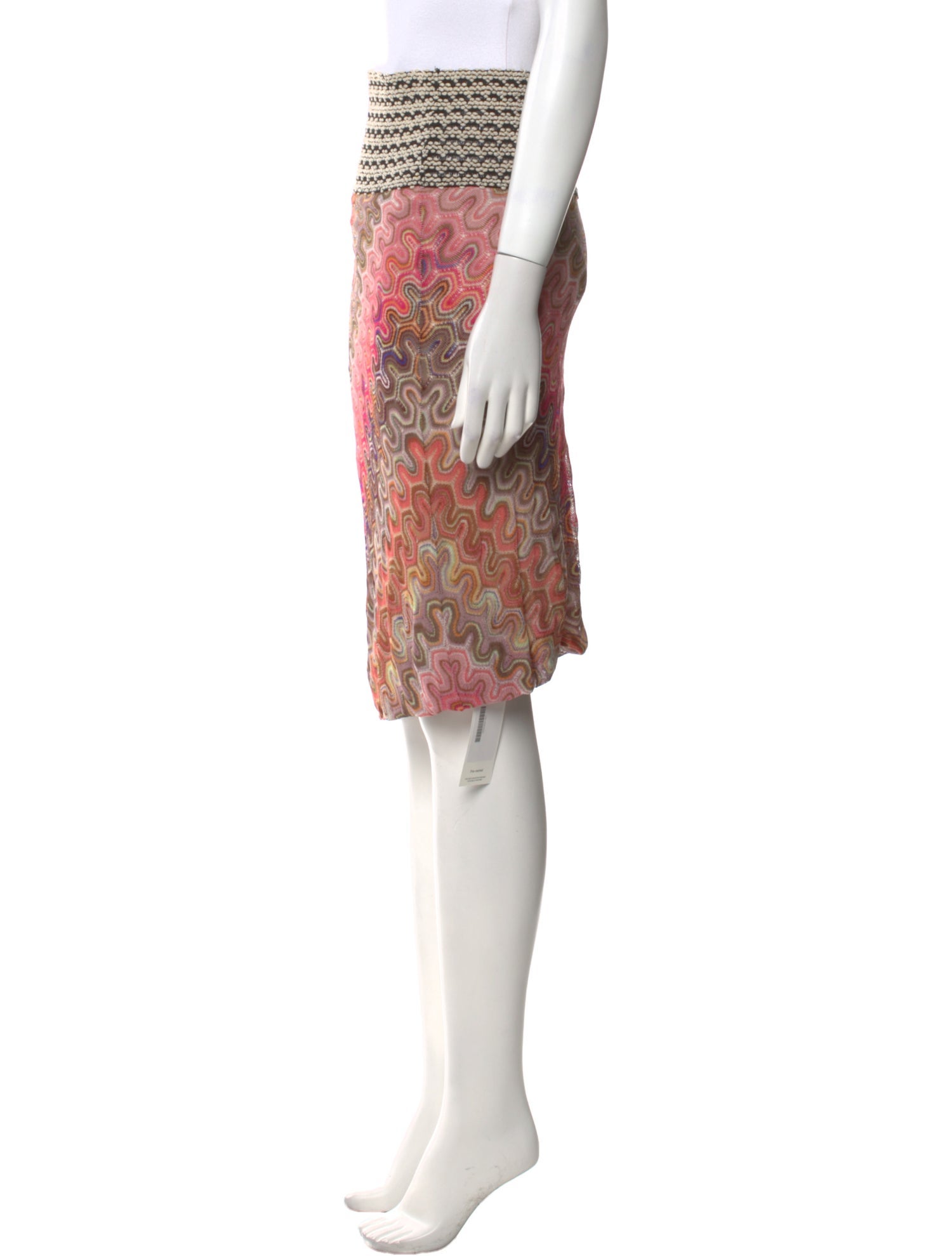 Missoni Mare Printed Knee-Length Skirt