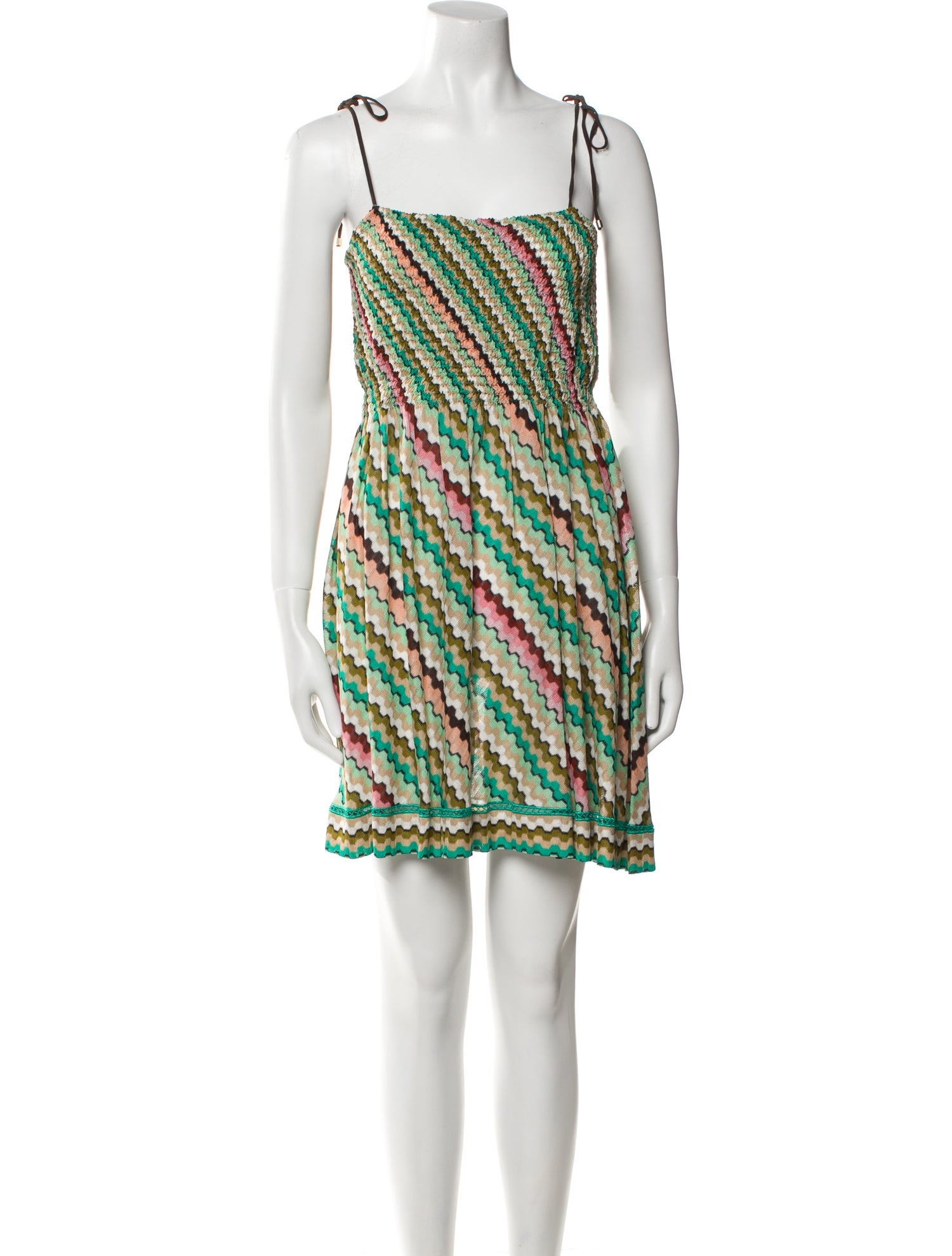Missoni Mare Printed Mini Dress