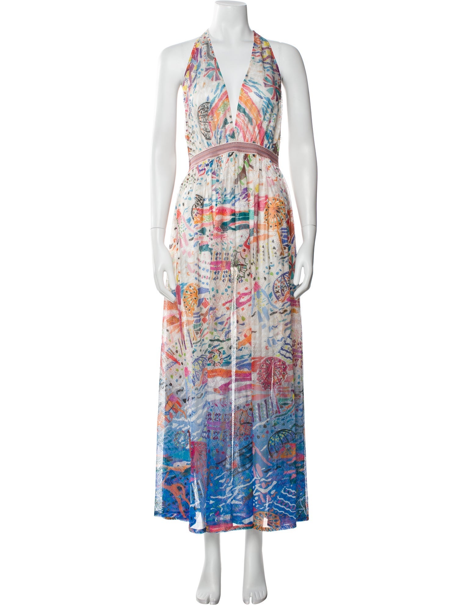 Missoni Mare Printed Long Dress