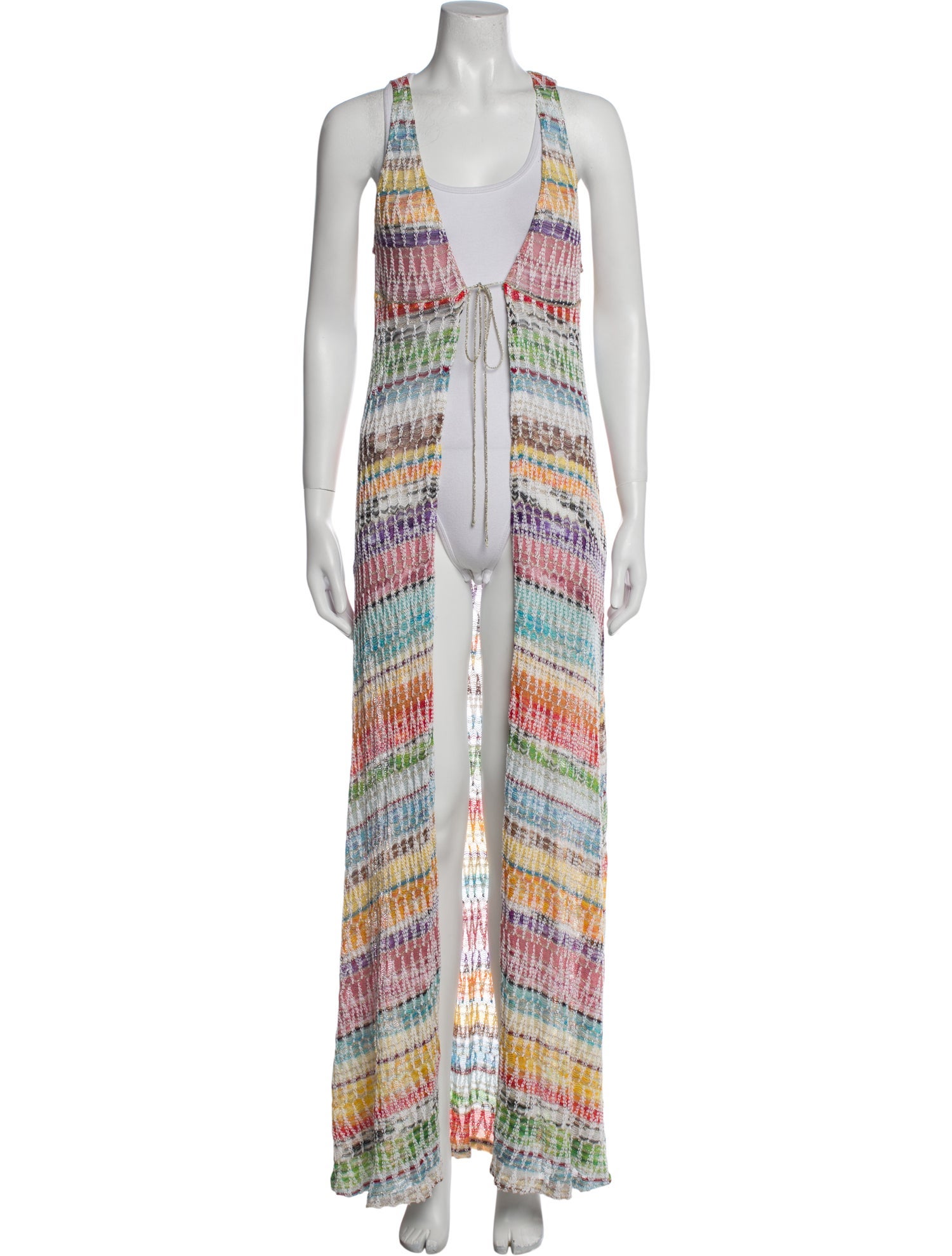 Missoni Mare Striped Glitter Accents Cover-Up