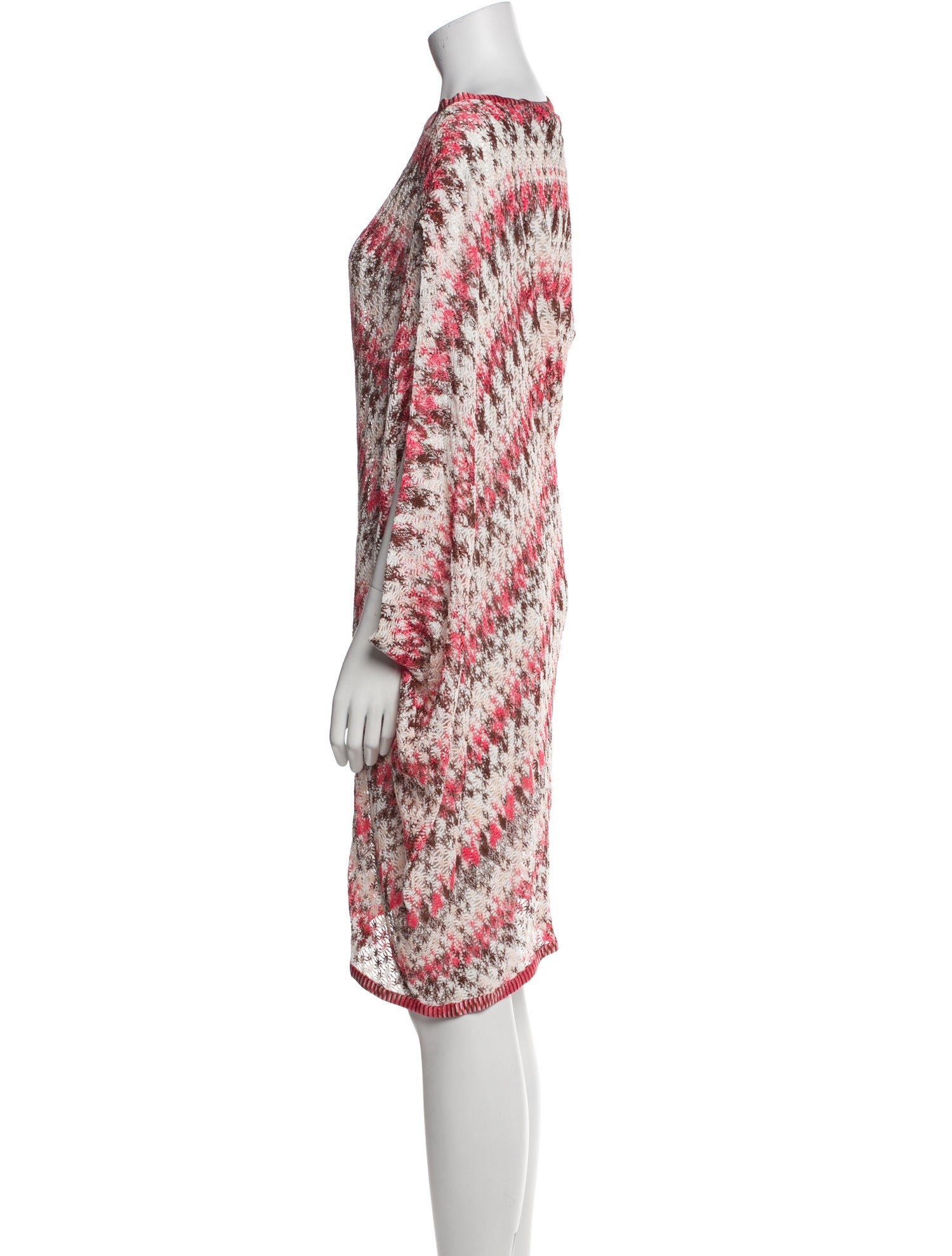 Missoni Mare Printed Crochet Trim Cover-Up