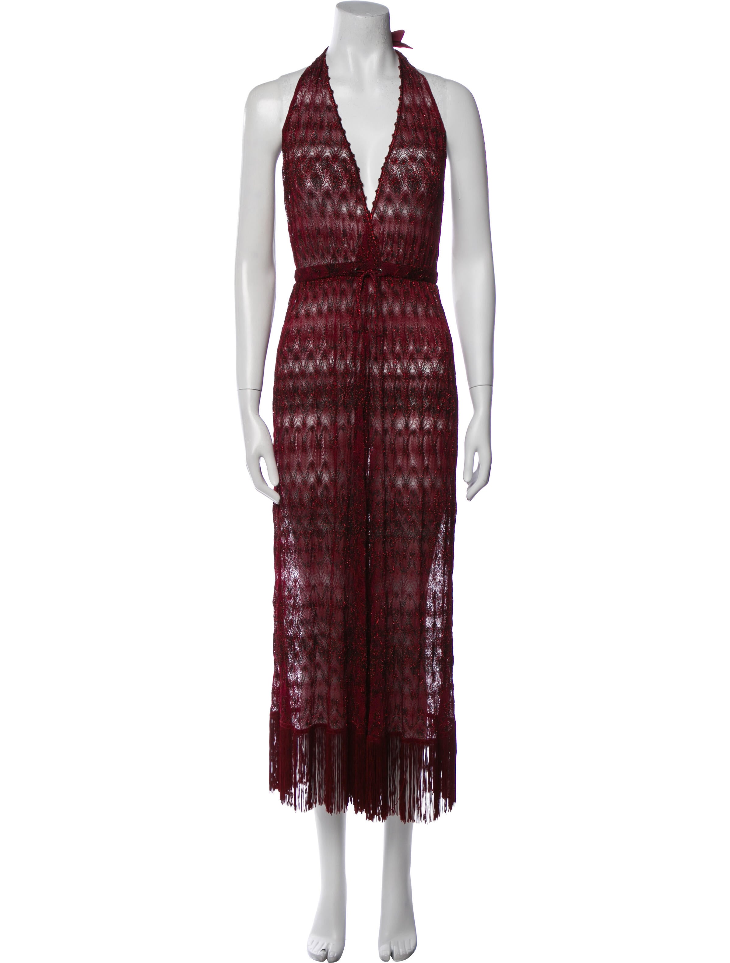 Missoni Mare Striped Fringe Trim Accent Set