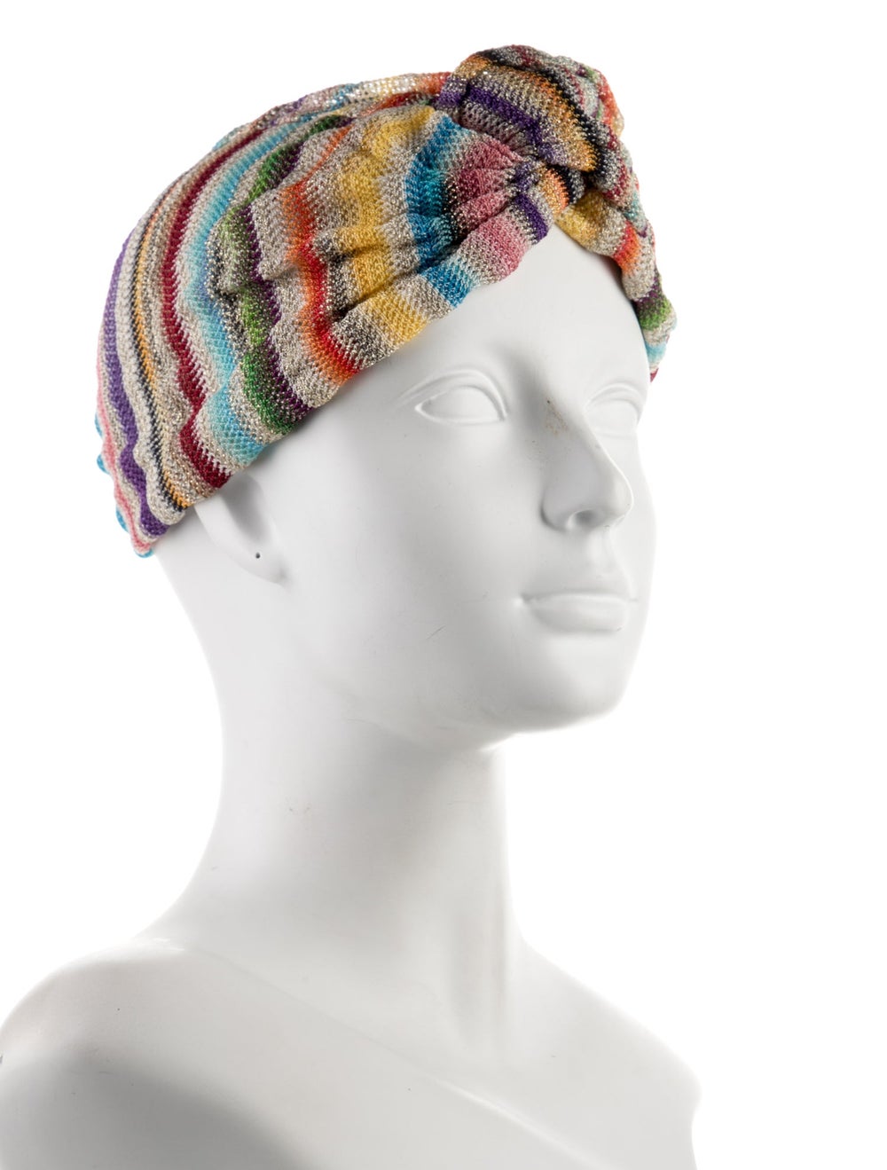 Missoni Mare Patterned Knit Hat - image 3