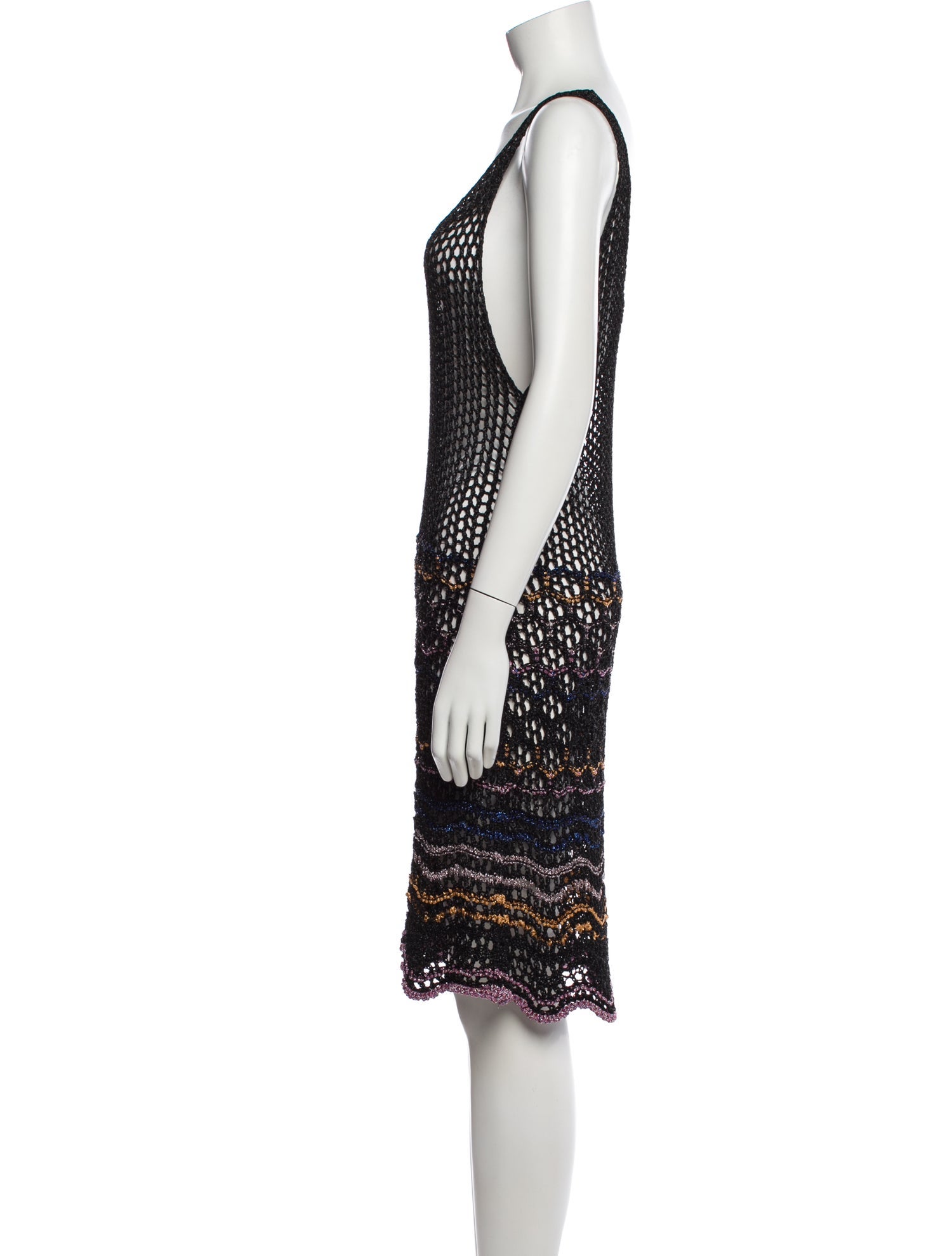 white christmas dresses The Crochet Knit Tank Dress main image 0