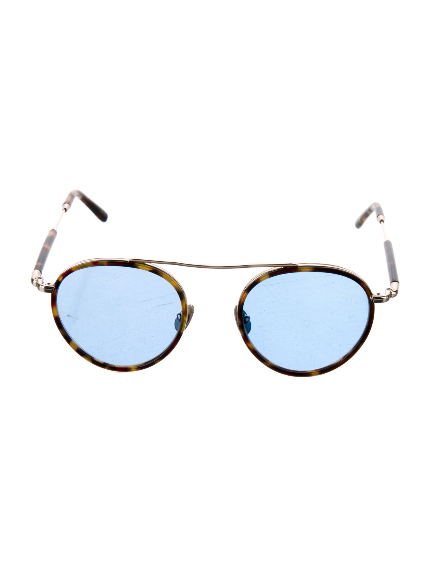 Moscot Round Tinted Sunglasses