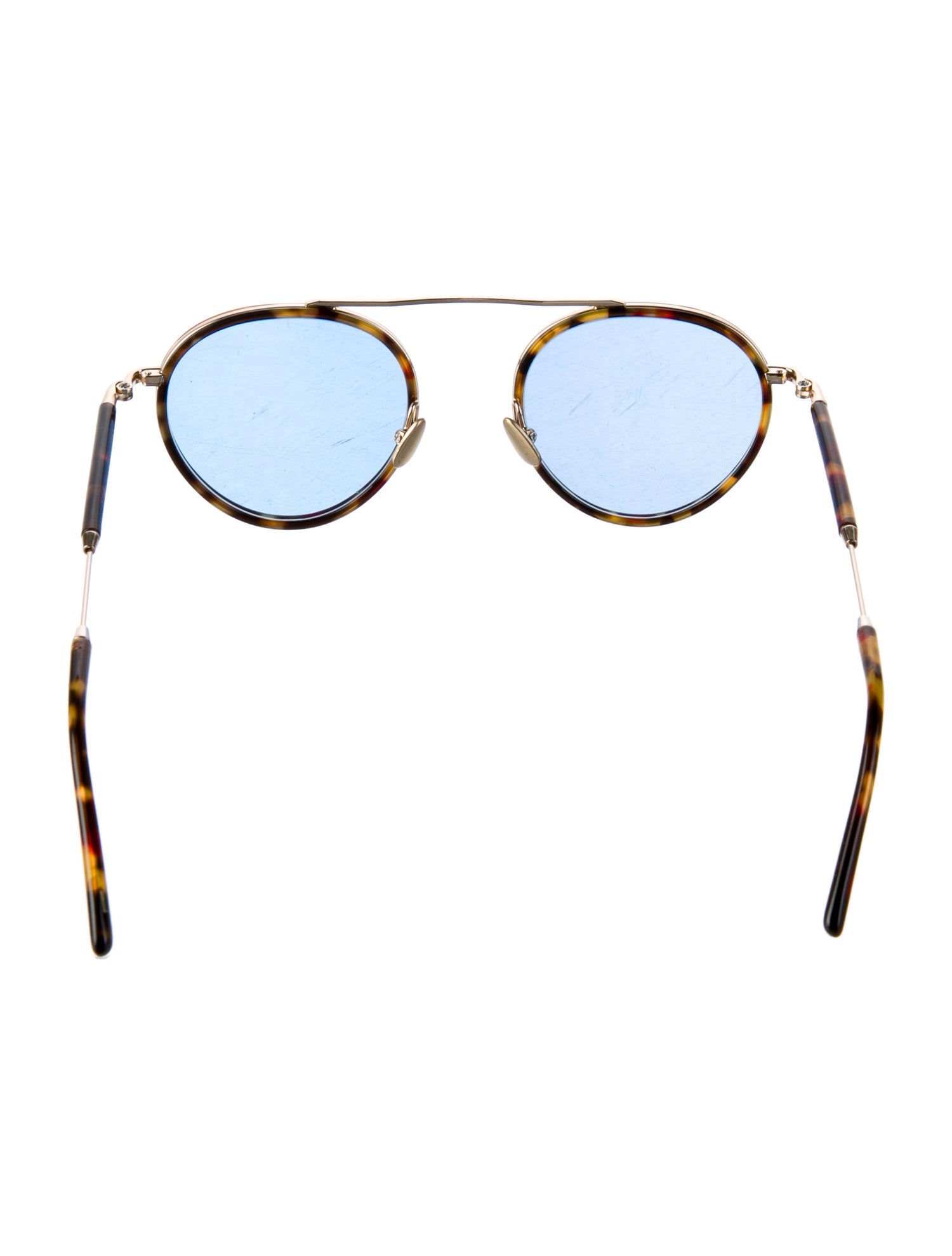 Moscot Round Tinted Sunglasses