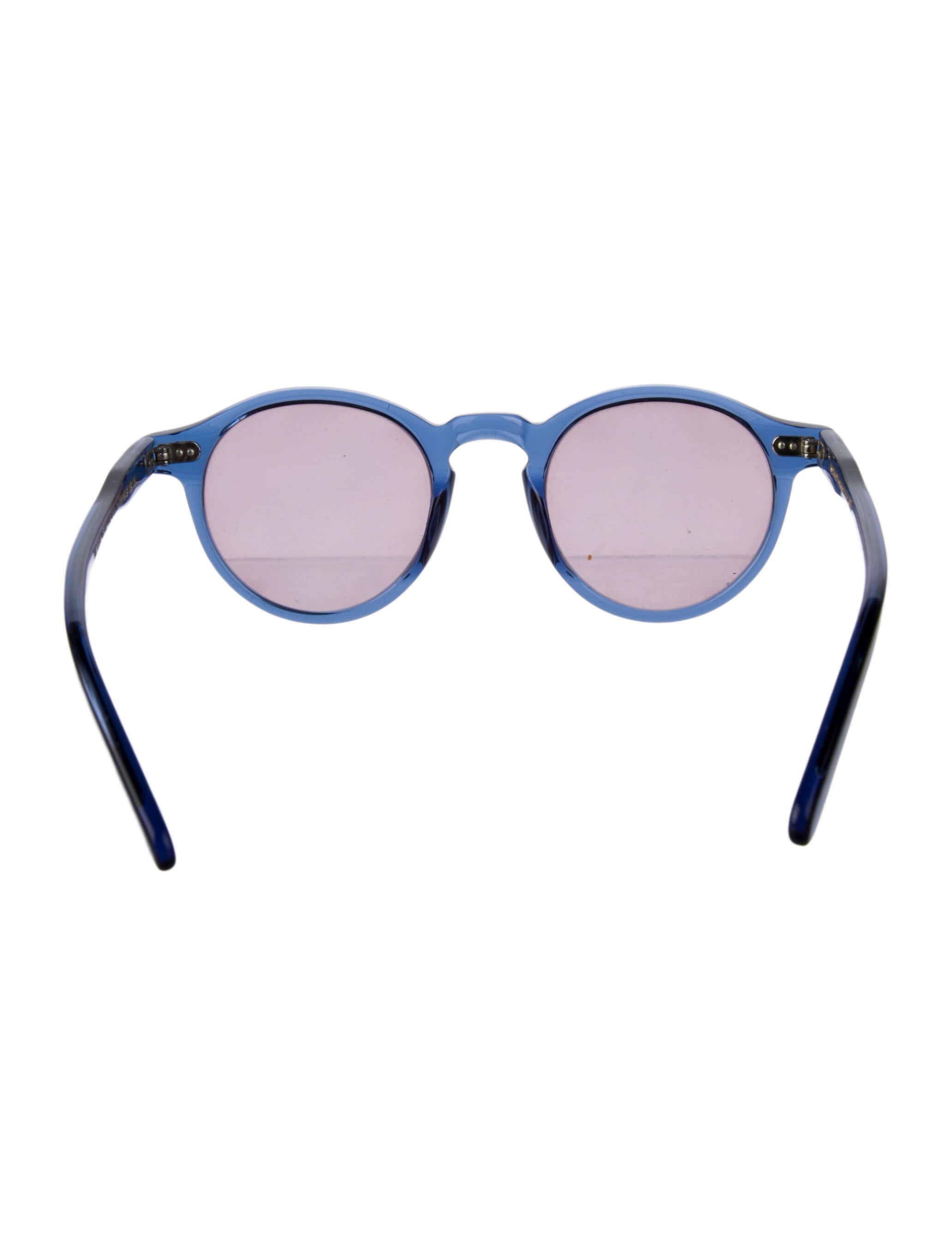Moscot Round Tinted Sunglasses