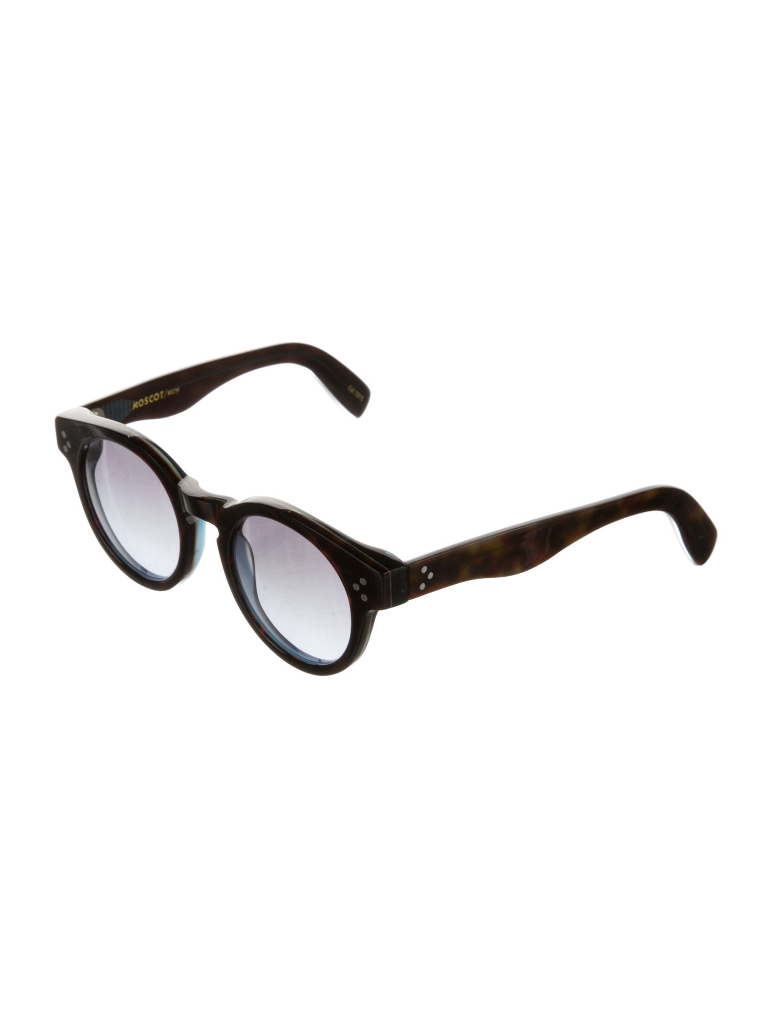 Moscot Round Gradient Sunglasses