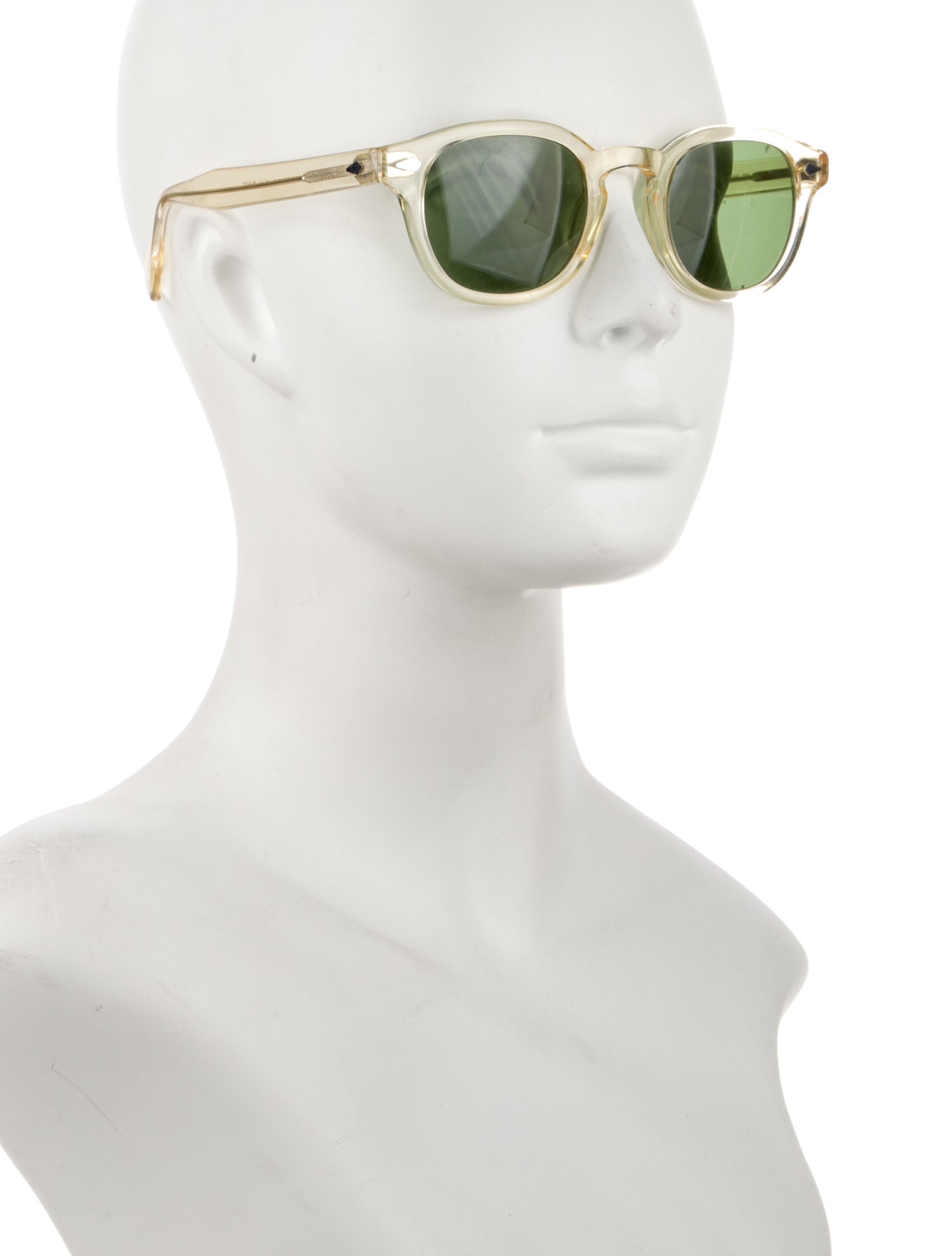 Moscot Round Tinted Sunglasses