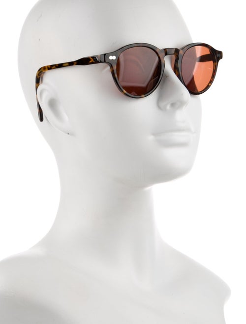 Moscot Round Tinted Sunglasses