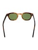 Moscot Round Tinted Sunglasses