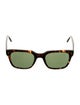 Moscot Square Tinted Sunglasses